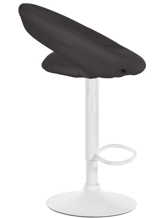 Set van 2 barkrukken Olinda stof, donkergrijs