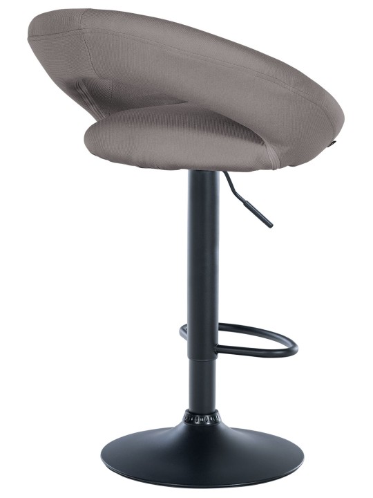 Set van 2 barkrukken Olinda stof, grijs Set van 2 barkrukken Olinda stof, grijs