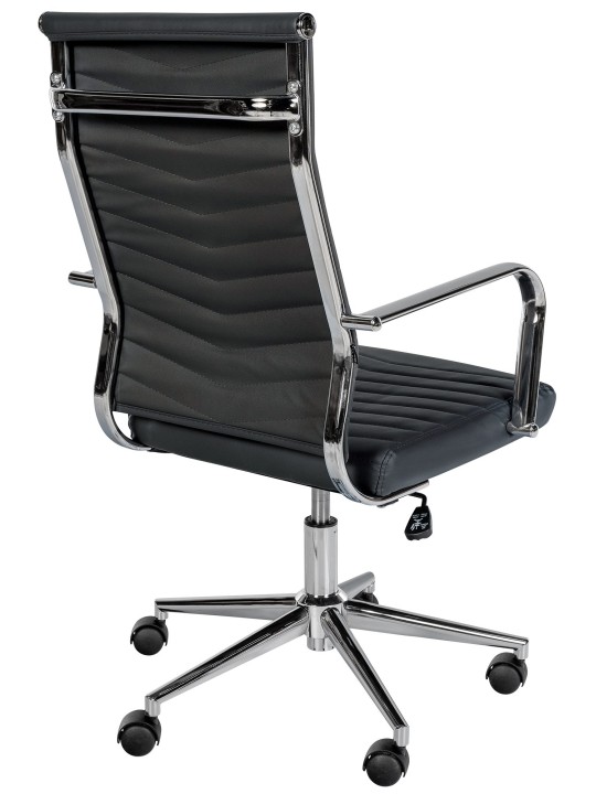 Bureaustoel Canby kunstleer, zwart