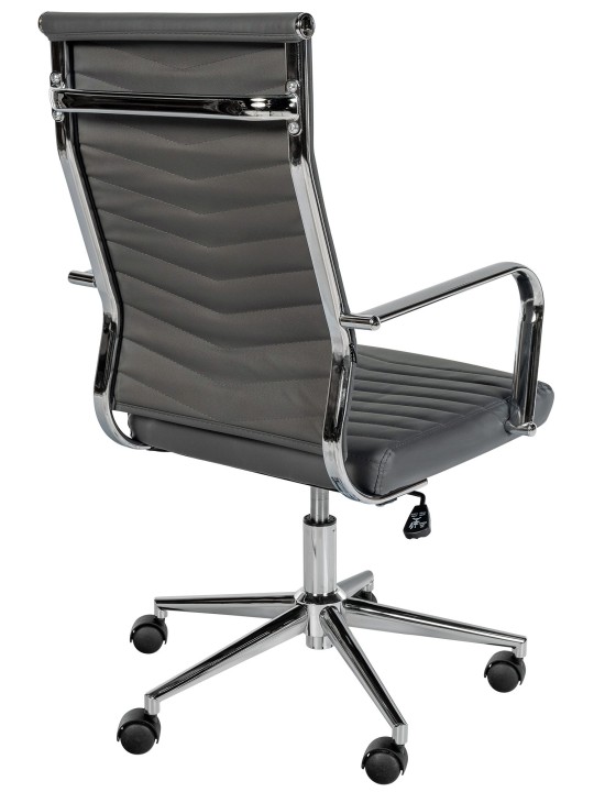 Bureaustoel Canby kunstleer, grijs Bureaustoel Canby kunstleer, grijs