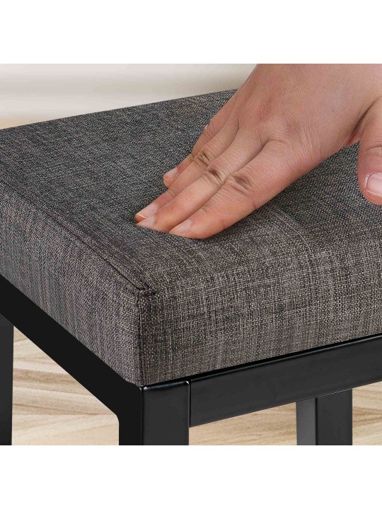 Barkruk Taylor B85 stof, grijs