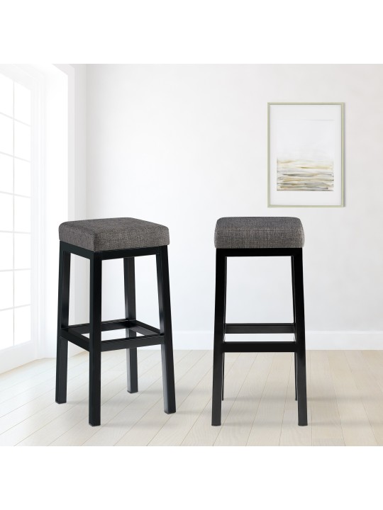 Barkruk Taylor B85 stof, grijs