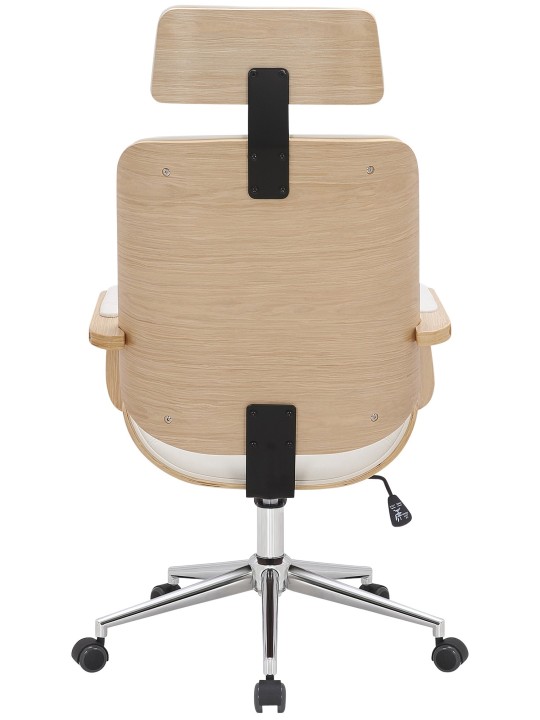 Bureaustoel Dayton, naturel/wit Bureaustoel Dayton, naturel/wit