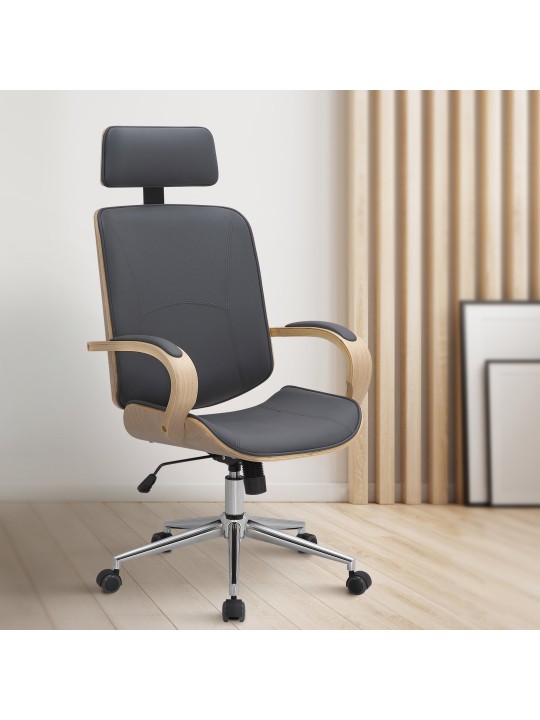 Bureaustoel Dayton, natura/grau Bureaustoel Dayton, natura/grau