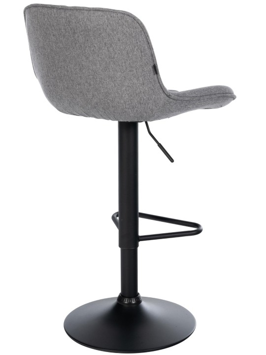 Barkruk Kasson stof, donkergrijs