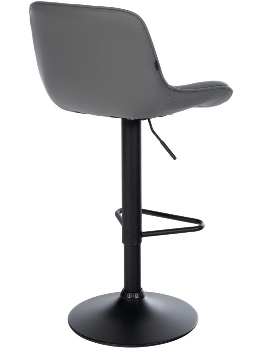 Barkruk Kasson kunstleer, grijs