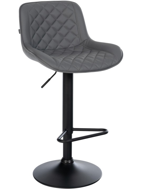 Barkruk Kasson kunstleer, grijs