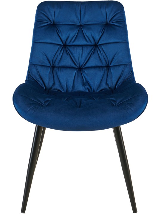 Set van 2 Rossford eetkamerstoelen, donkerblauw