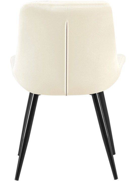 Set van 2 Rossford eetkamerstoelen, crème