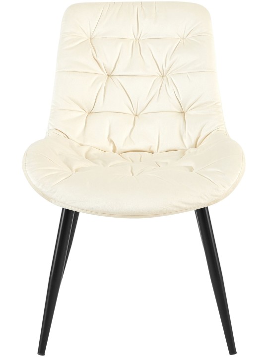 Set van 2 Rossford eetkamerstoelen, crème