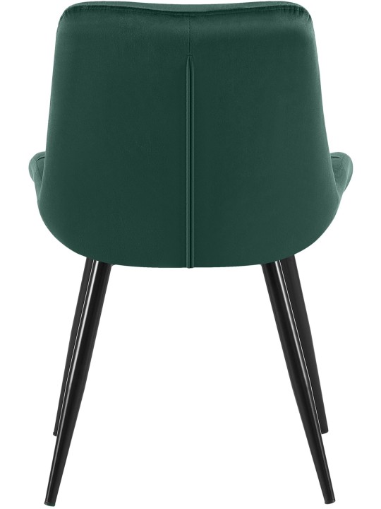 Set van 2 Rossford eetkamerstoelen, groen Set van 2 Rossford eetkamerstoelen, groen