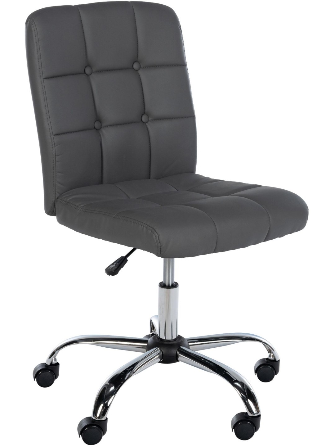 Werkkruk Trenton kunstleer, grijs