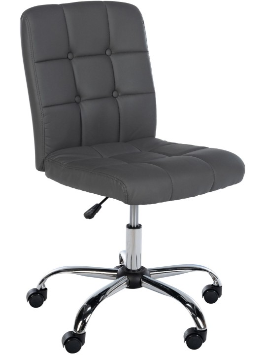 Werkkruk Trenton kunstleer, grijs