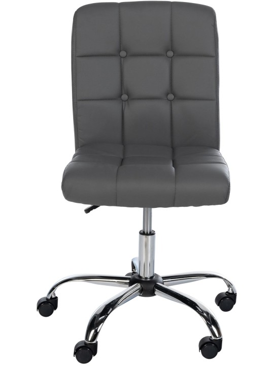 Werkkruk Trenton kunstleer, grijs