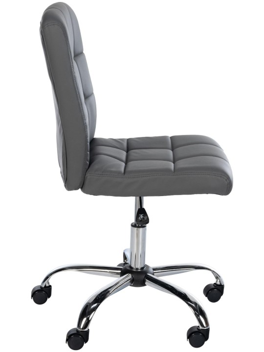 Werkkruk Trenton kunstleer, grijs