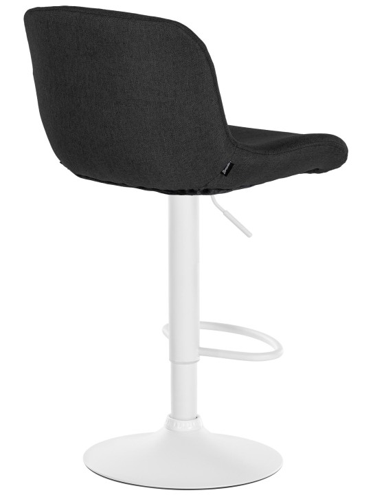 Set van 2 barkrukken Solon stof, zwart