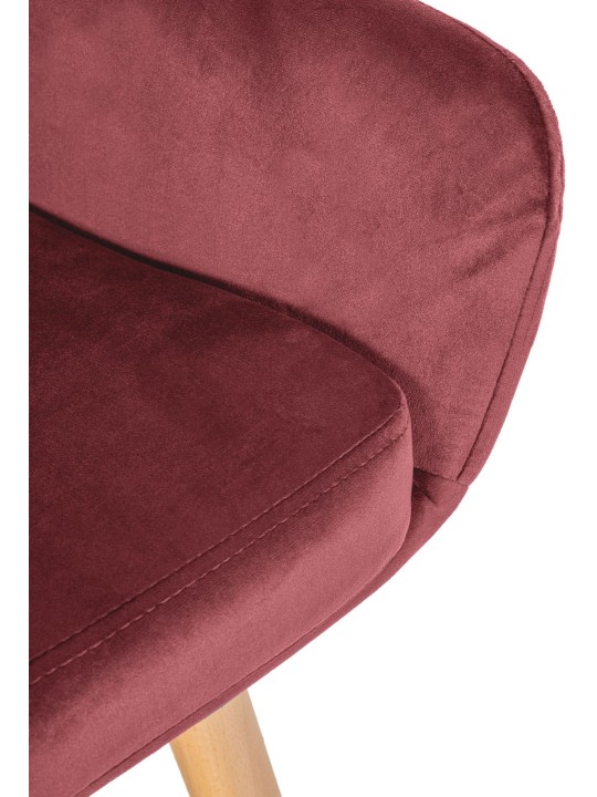 Barkruk Grant fluweel, rood Barkruk Grant fluweel, rood