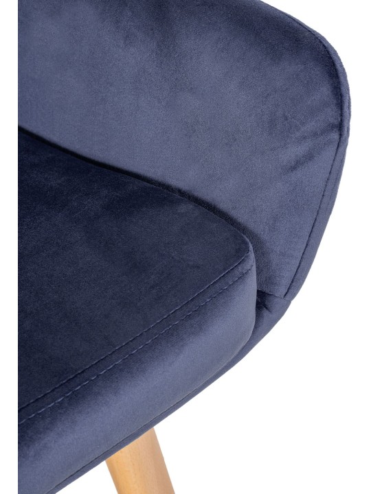 Barkruk Grant fluweel, donkerblauw Barkruk Grant fluweel, donkerblauw