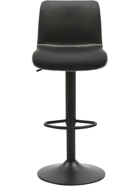 Barkruk Henchy kunstleer, zwart