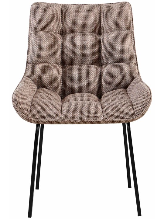 Set van 2 stoelen Saranda stof, terrabruin