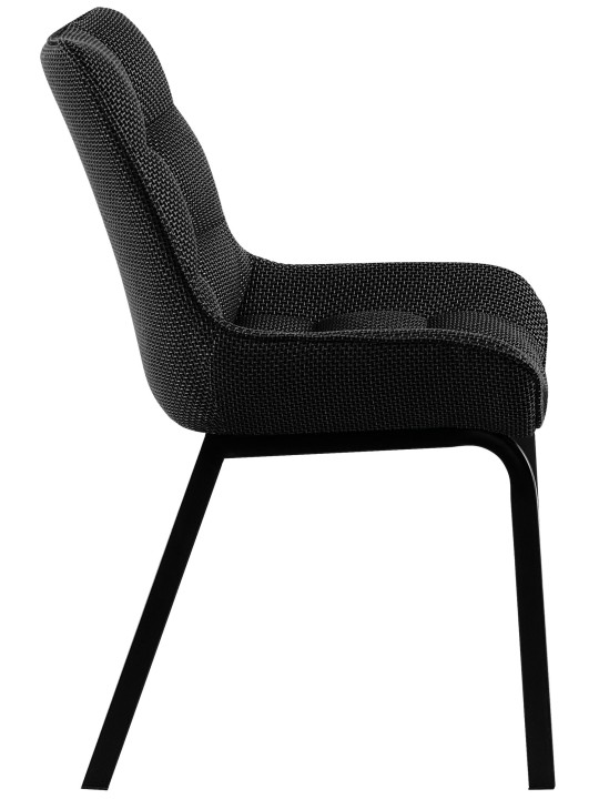 Set van 2 stoelen Saranda stof, titaniumgrijs