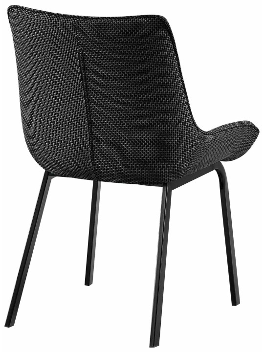 Set van 2 stoelen Saranda stof, titaniumgrijs