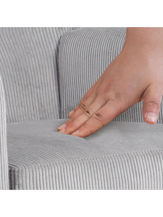 Fauteuil Kioni Koord, grijs