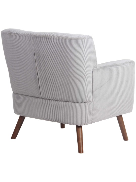 Fauteuil Kioni Koord, grijs