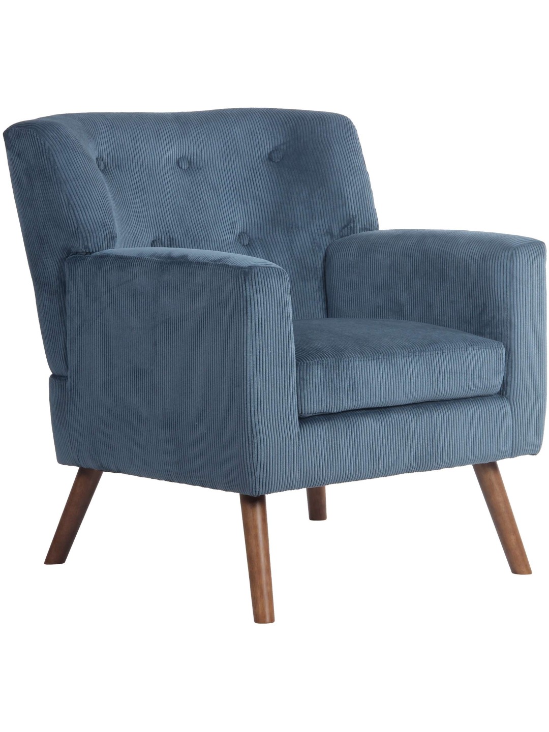 Fauteuil Kioni Koord, blauw