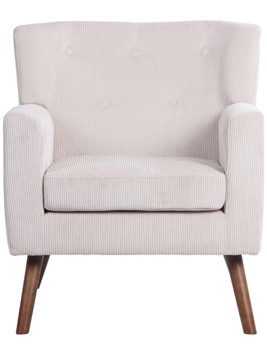 Fauteuil Kioni Koord, crème