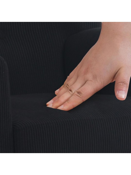 Fauteuil Kioni Koord, zwart Fauteuil Kioni Koord, zwart