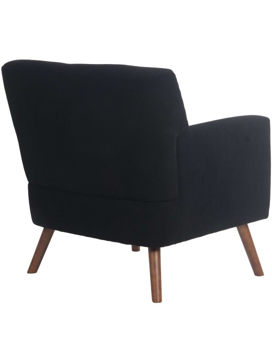 Fauteuil Kioni Koord, zwart Fauteuil Kioni Koord, zwart