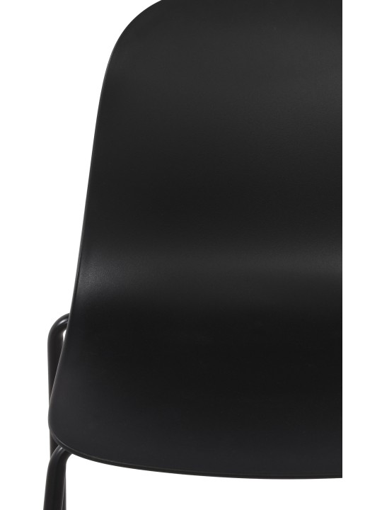 Set van 2 stoelen Hardin, zwart Set van 2 stoelen Hardin, zwart