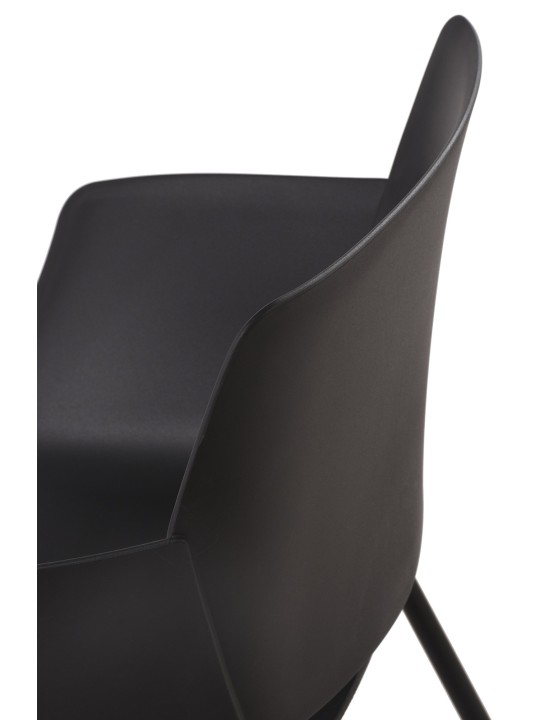 Set van 2 stoelen Alpena, zwart Set van 2 stoelen Alpena, zwart