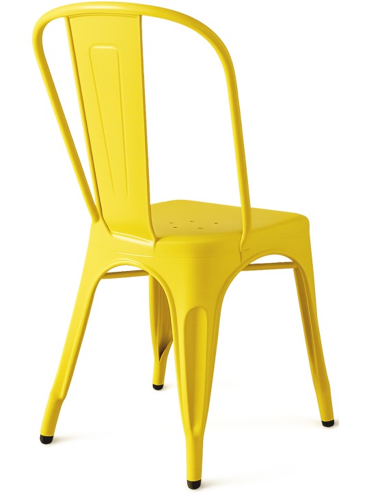 Set van 4 stoelen Benedikt, geel