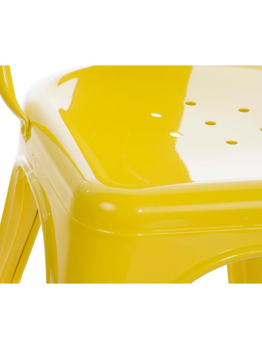 Set van 4 stoelen Benedikt, geel