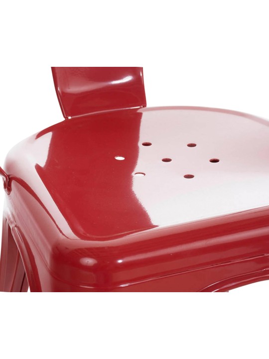 Set van 4 stoelen Benedikt, rood Set van 4 stoelen Benedikt, rood