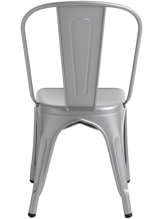 Set van 4 stoelen Benedikt, zilver Set van 4 stoelen Benedikt, zilver