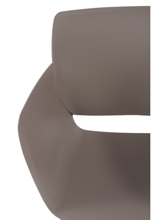 Set van 2 stoelen Alpena, taupe Set van 2 stoelen Alpena, taupe