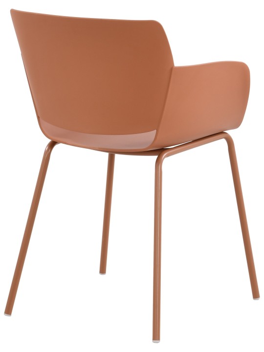 Set van 2 stoelen Alpena, terracotta Set van 2 stoelen Alpena, terracotta