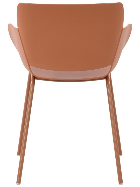 Set van 2 stoelen Alpena, terracotta Set van 2 stoelen Alpena, terracotta