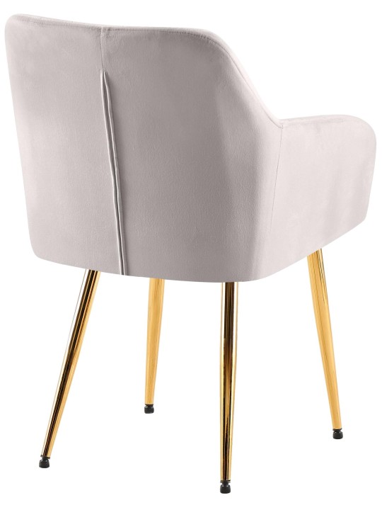 Eetkamerstoel Monett fluweel G, grijs Eetkamerstoel Monett fluweel G, grijs