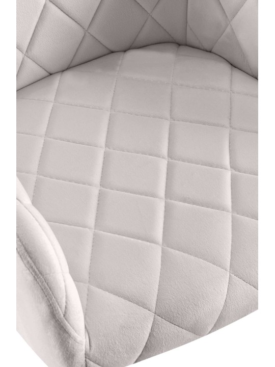 Eetkamerstoel Monett fluweel G, grijs Eetkamerstoel Monett fluweel G, grijs