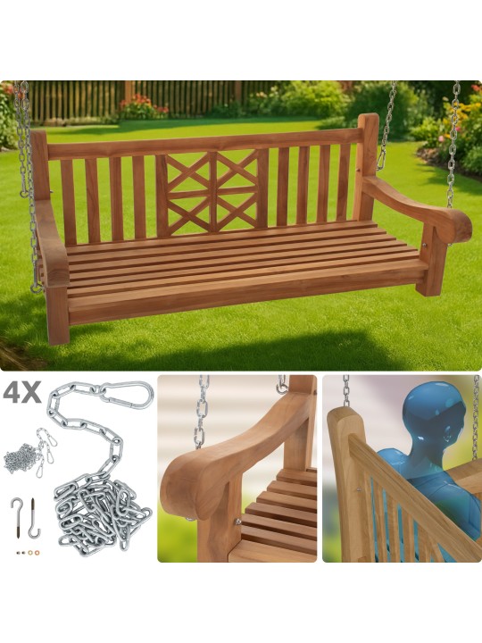 Schommelbank Farm 150 cm, teak Schommelbank Farm 150 cm, teak