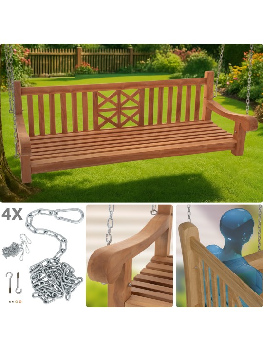 Schommelbank Farm 180 cm, teak Schommelbank Farm 180 cm, teak