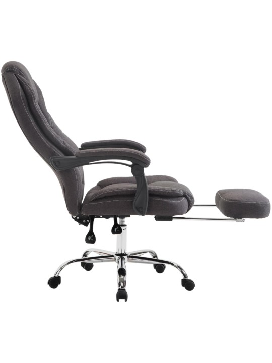 Bureaustoel Castle stof, donkergrijs