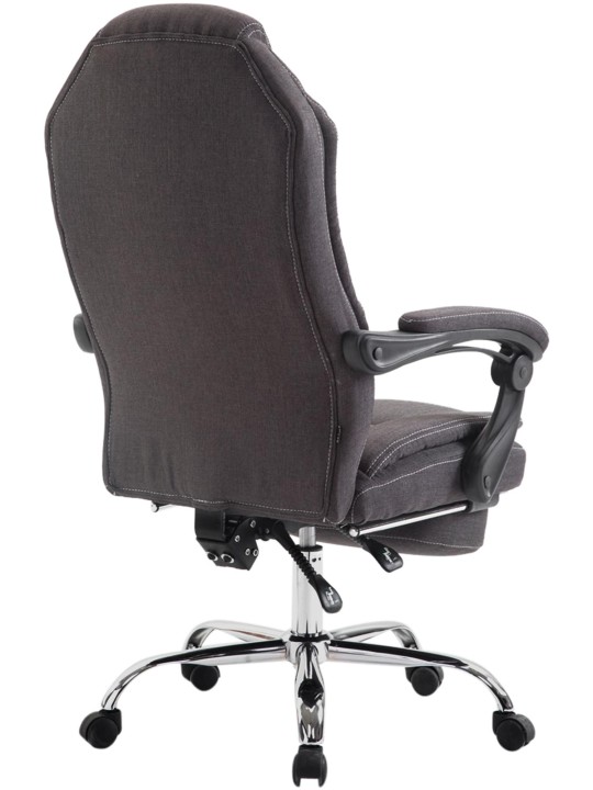 Bureaustoel Castle stof, donkergrijs