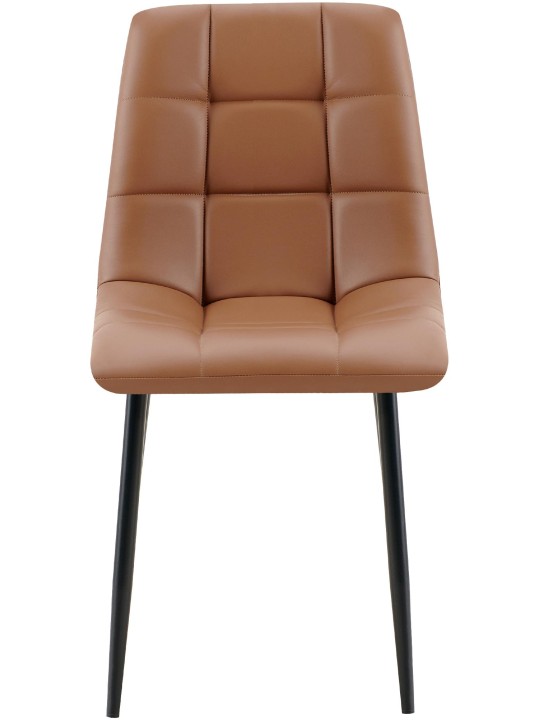 Eetkamerstoel Antibes kunstleer, donkerbruin Eetkamerstoel Antibes kunstleer, donkerbruin