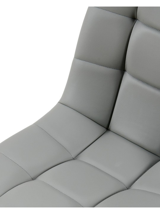 Eetkamerstoel Antibes kunstleer, lichtgrijs Eetkamerstoel Antibes kunstleer, lichtgrijs