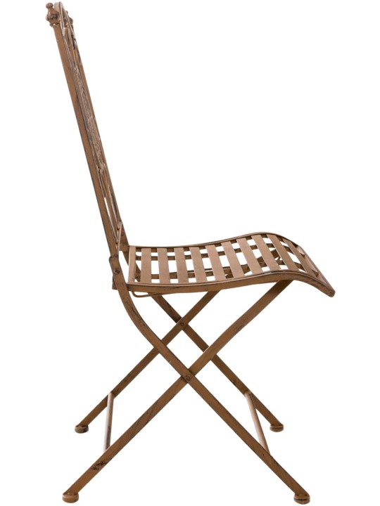 Stoel Sibell, antiek bruin